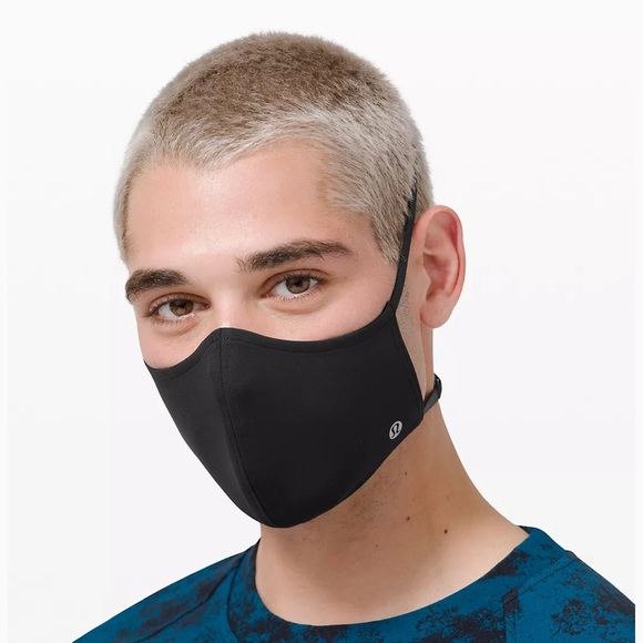 Lululemon Face Mask * Black - Picture 3 of 3